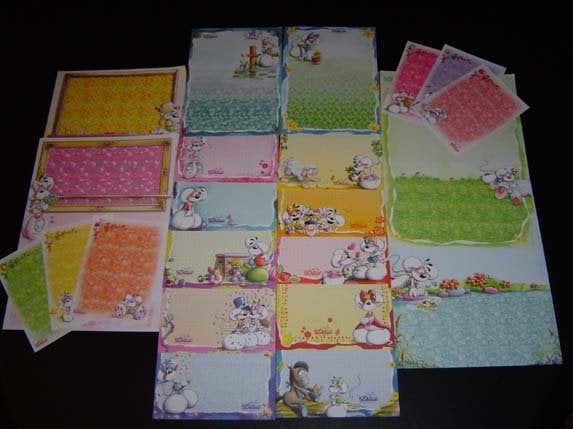 diddl blaadjes oude series 22 stuks 4 x A4 ,12 x A5 , 6 x A6, Verzamelen, Diddl, Ophalen of Verzenden, Diddl, Nieuw, Plaatje of Poster