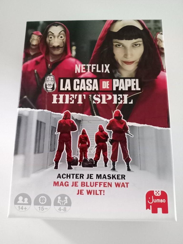 Netflix La Casa De Papel Het Spel, Ophalen of Verzenden, Nieuw, Jumbo