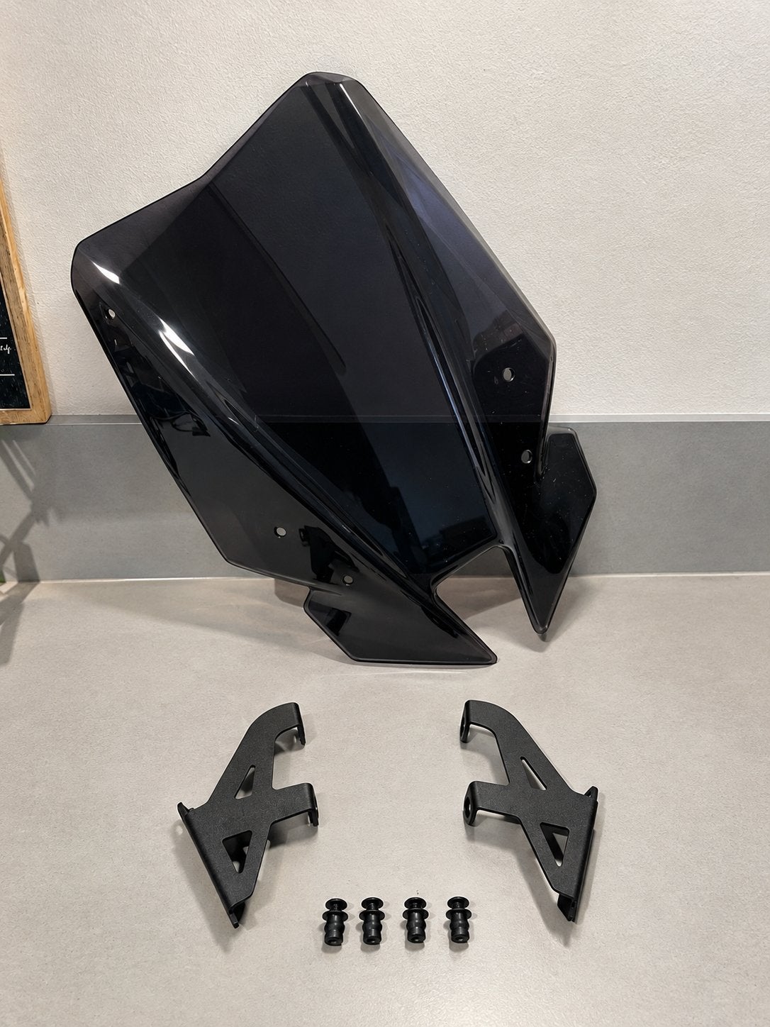 Yamaha MT09 PUIG Windscherm - Donker Getint (Smoke), Ophalen of Verzenden, Gebruikt