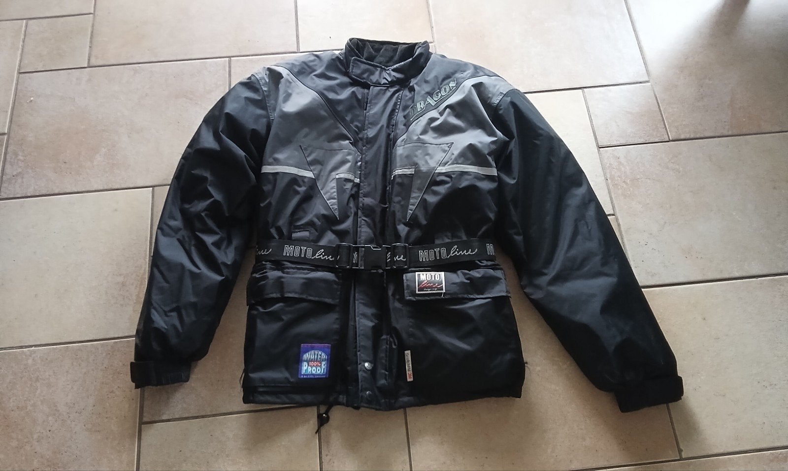 Hagon Motoline textiel motorjas - waterdicht maat s, Ophalen of Verzenden, Tweedehands, Jas | textiel