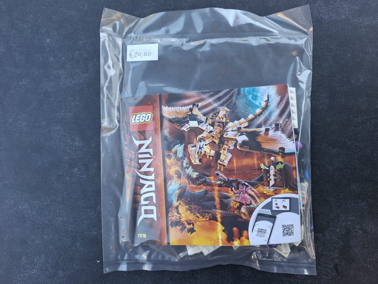 Aangeboden: een 100% complete Lego Ninjago set 71718., Lego, Ophalen of Verzenden, Zo goed als nieuw, Complete set