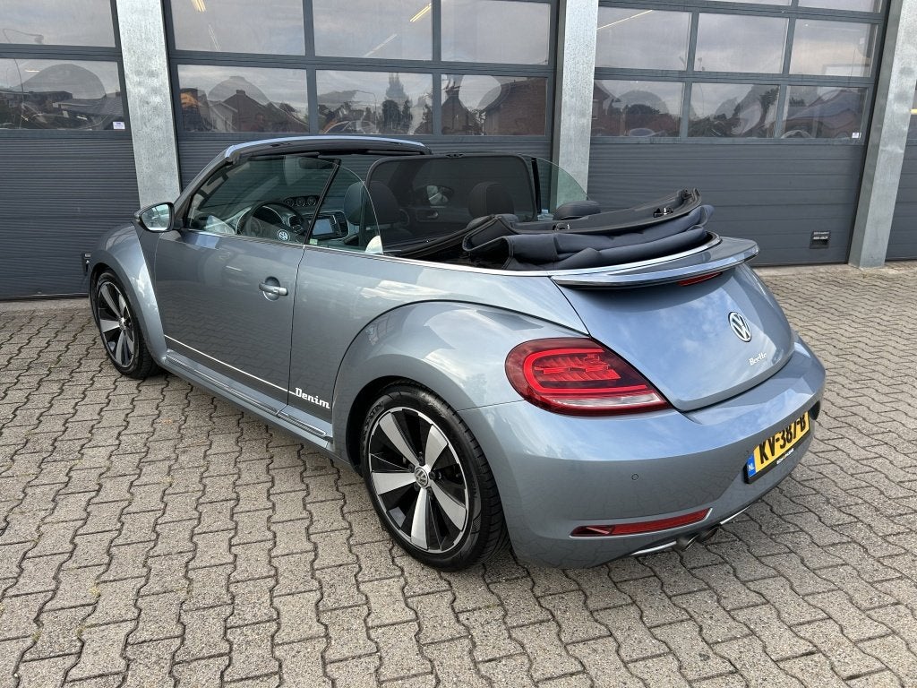 Volkswagen Beetle 1.4 TSI 150PK BMT 7-DSG Exclusive Series, Gebruikt, Beetle (Kever), Leder en Stof, Origineel Nederlands