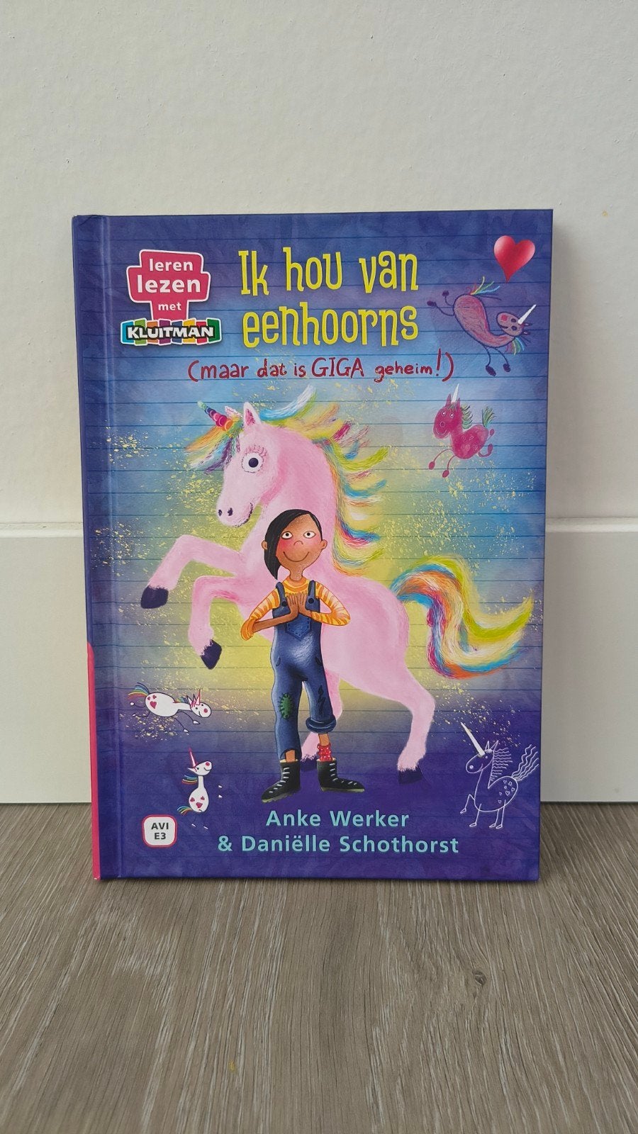 Ik hou van eenhoorns (maar dat is GIGA geheim!), Ophalen of Verzenden, Zo goed als nieuw, Anke Werker & Daniëlle Schothorst, Fictie algemeen