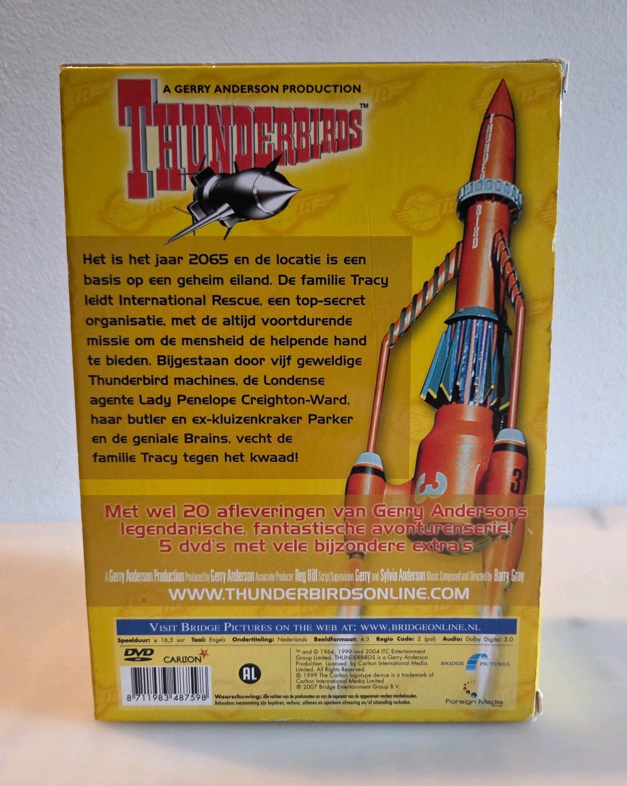 Thunderbirds DVD Boxset - Complete Serie, Cd's en Dvd's, Verzenden