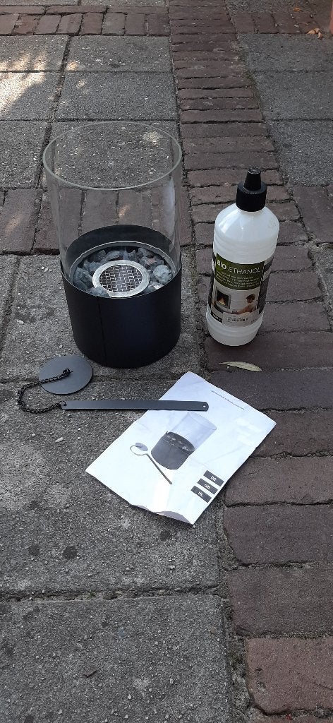 bio-ethanol brander (sfeerlicht), Ophalen, Zo goed als nieuw, Vrijstaande haard, Overige soorten