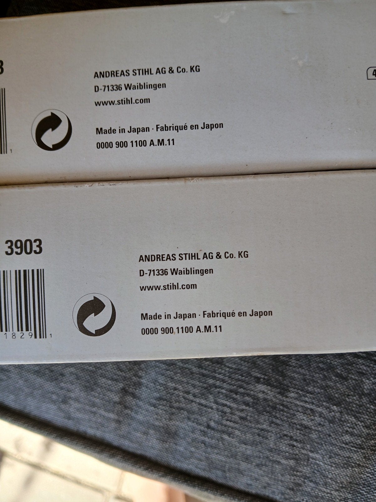 Stihl Hakselmes / Shredder Blade 270 mm (2 stuks), Nieuw, Ophalen of Verzenden, 10 tot 30 cm, Stihl