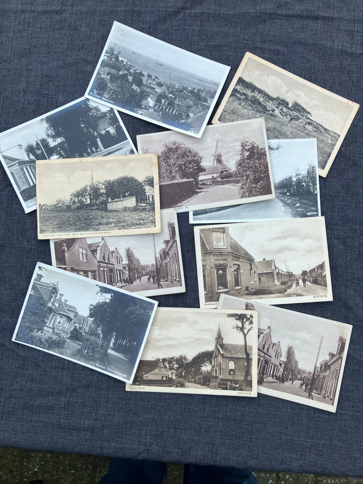 Ansichtkaart 11X van Koudum Friesland, Ophalen of Verzenden, Gelopen, Friesland