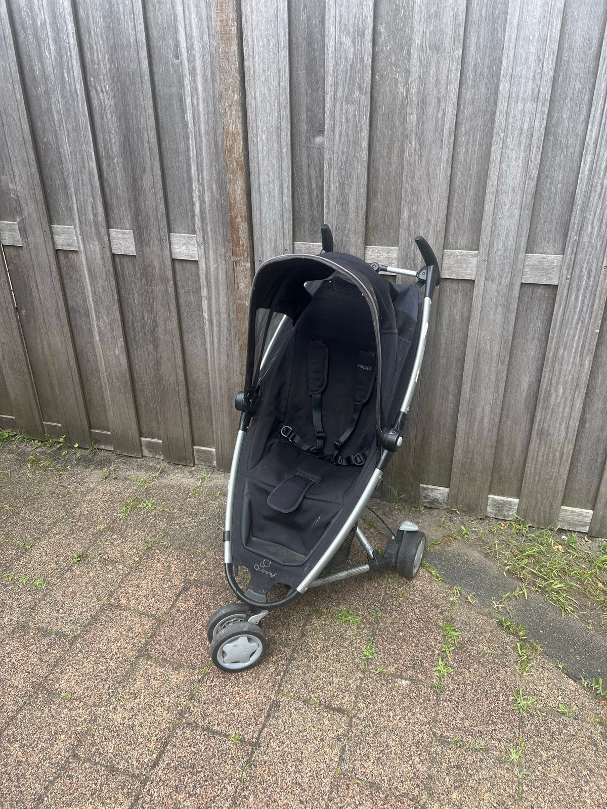 Quinny Zapp Flex Plus buggy - Zwart, Ophalen, Gebruikt, Quinny, Verstelbare rugleuning