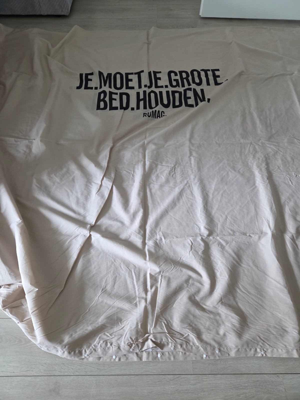 Dekbedovertrek Rumag 240220 cm, Huis en Inrichting, Ophalen, Zo goed als nieuw, Tweepersoons, Dekbedovertrek