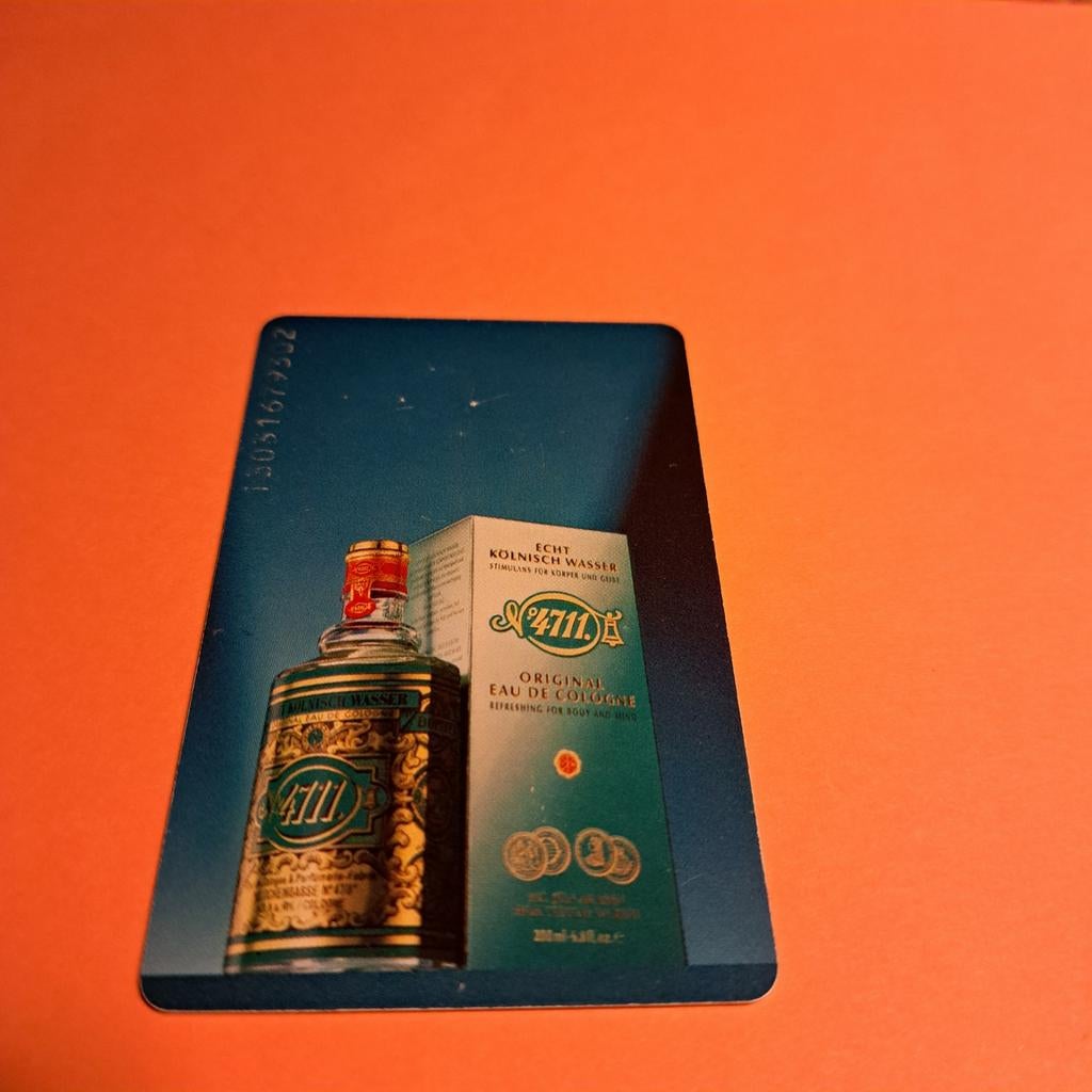 Vintage Telefoonkaart 12 DM - 4711 Echt Kölnisch Wasser, Ophalen of Verzenden, Buitenland