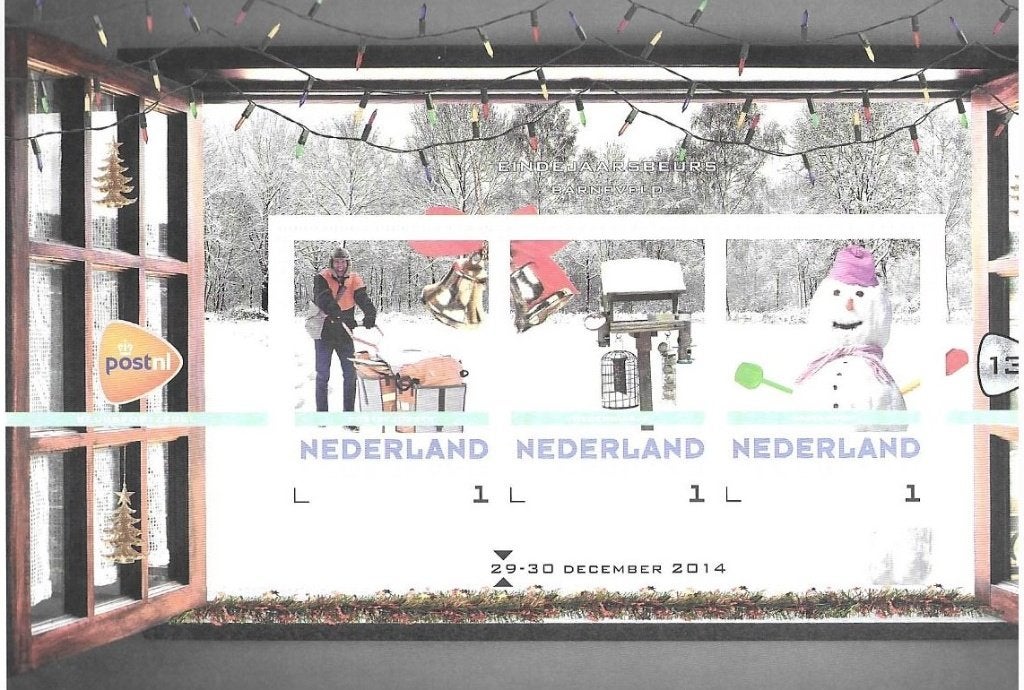 Velletje persoonlijke zegels, Barneveld 13, postfris, Ophalen of Verzenden, Postfris