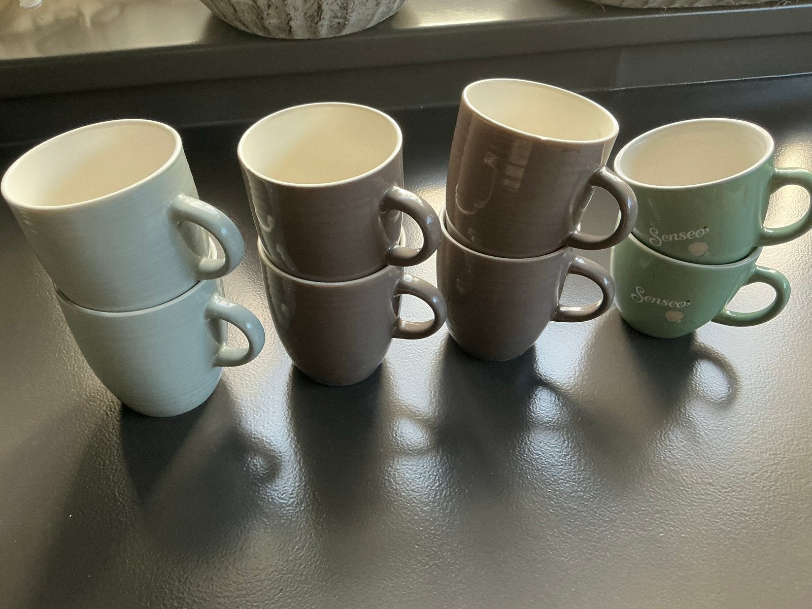 Senseo Koffiekopjes - Diverse Kleuren (6 stuks), Ophalen, Overige merken, Keramiek, Zo goed als nieuw