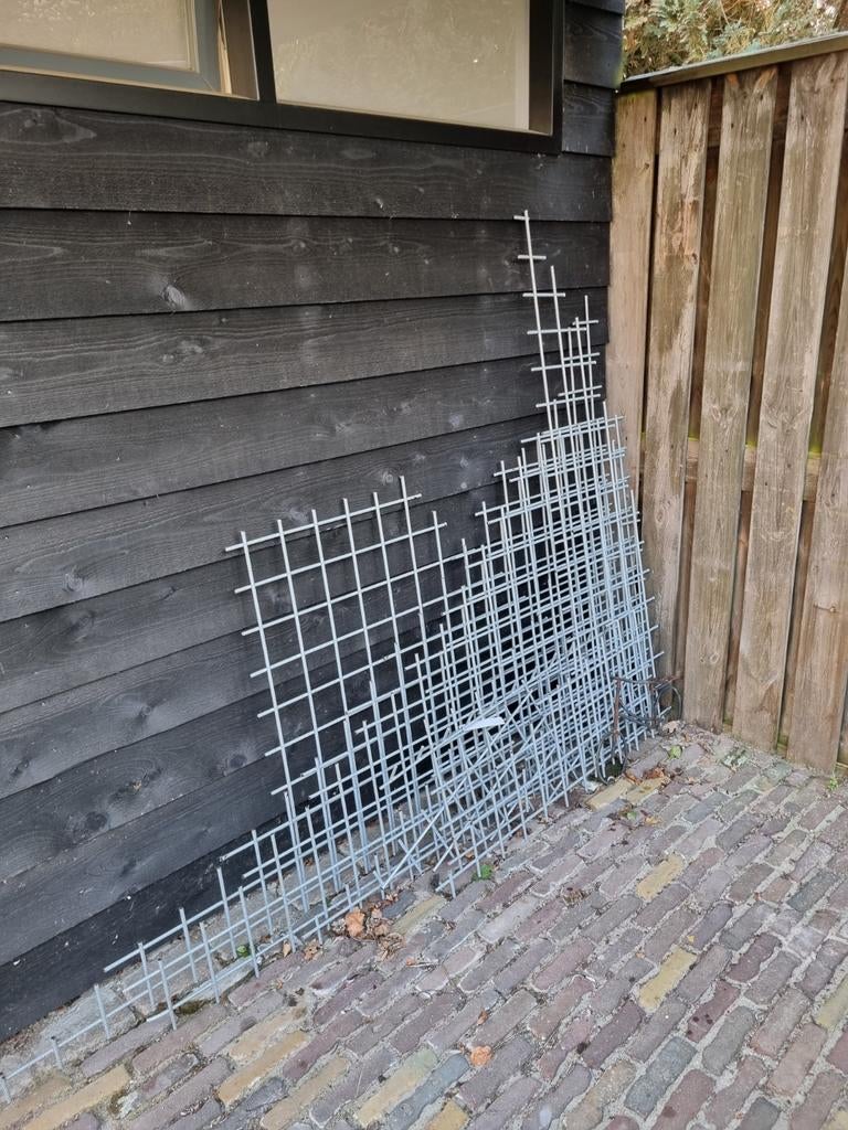Restjes betonmatten / oud ijzer, Doe-het-zelf en Verbouw, Ophalen