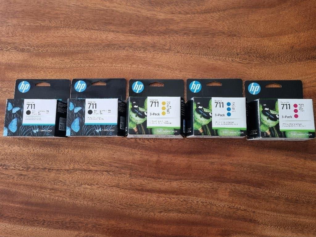 HP 711 cartridges, Ophalen of Verzenden, Nieuw, Cartridge, Hp