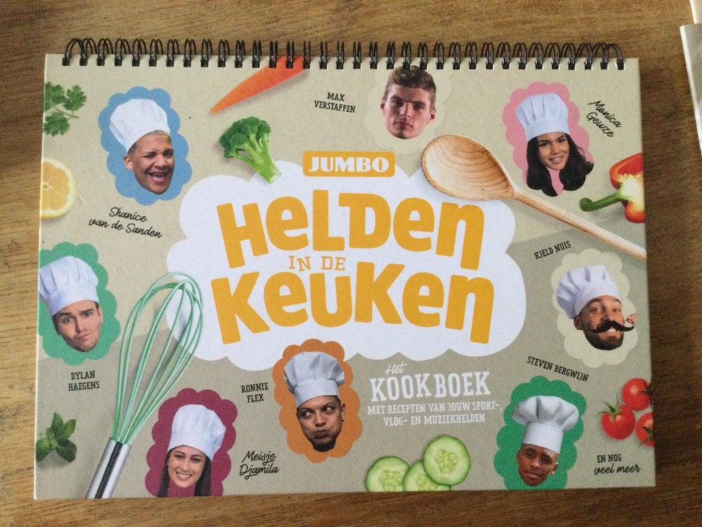 Jumbo: Helden in de keuken, Boeken, Ophalen of Verzenden, Zo goed als nieuw, Overige gebieden