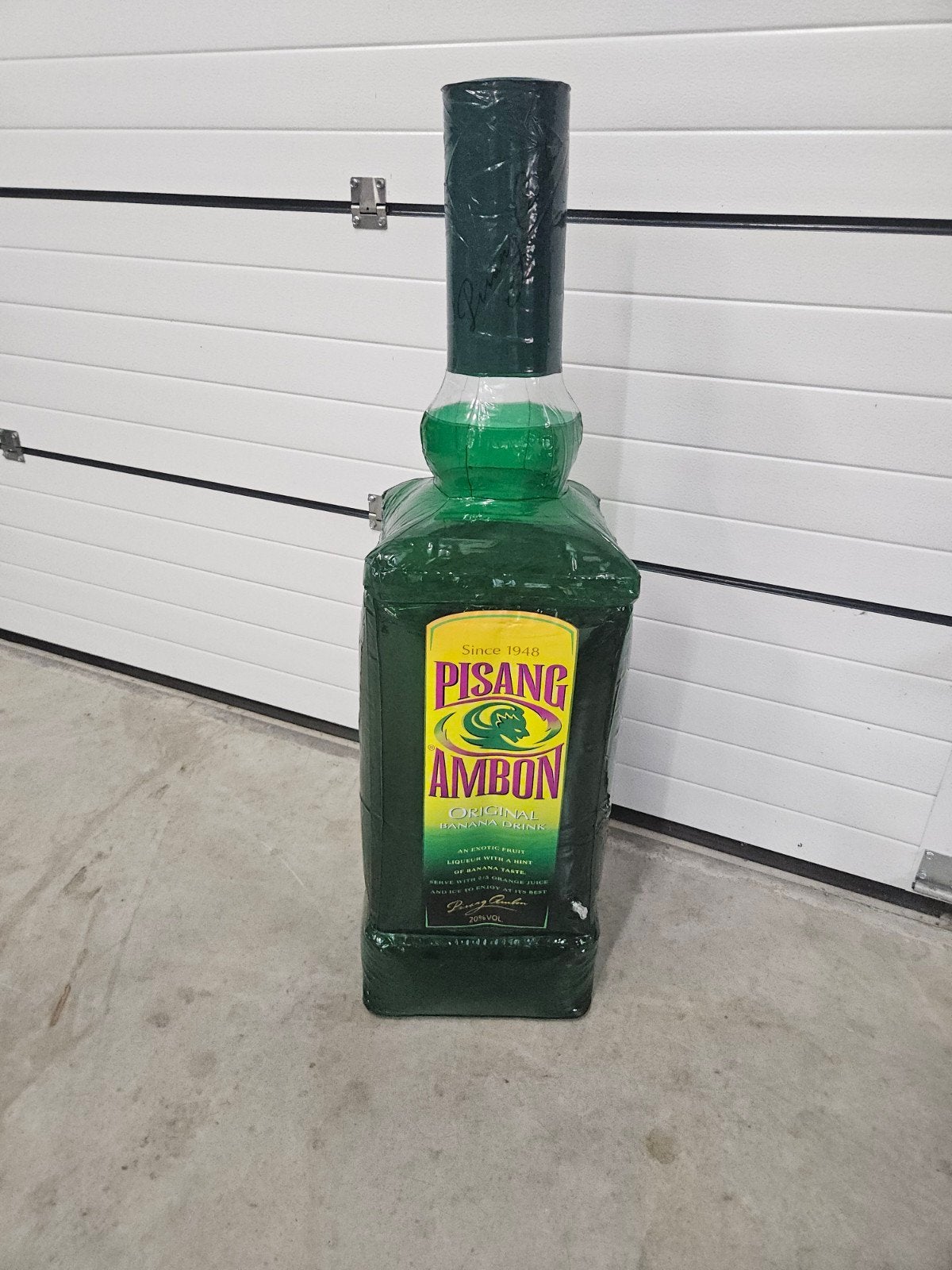 Opblaasbare pisang ambon fles  4 stuks  mancave feest, Hobby en Vrije tijd, Ophalen of Verzenden, Nieuw, Overige