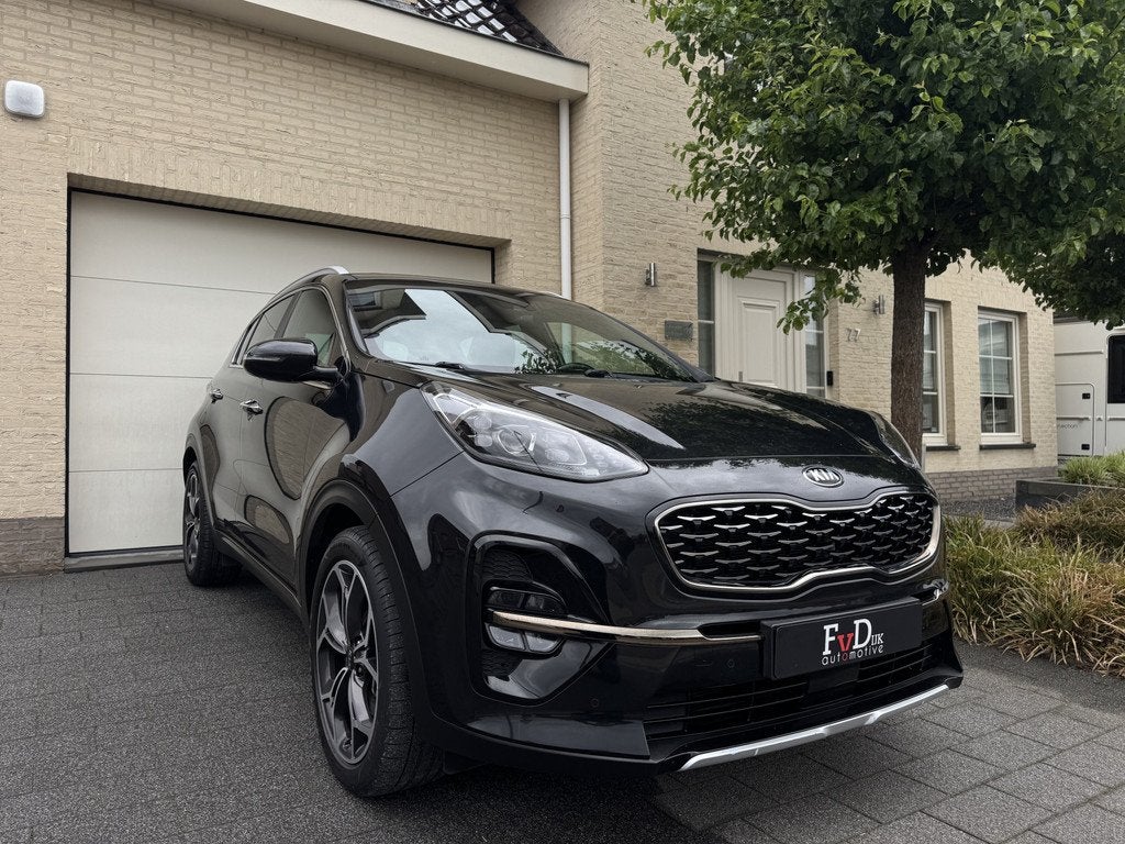 Kia Sportage 1.6 T-GDI 177pk GT-Line Navi Leder Carplay Came, Lichtsensor, Gebruikt, 4 cilinders, 1445 kg