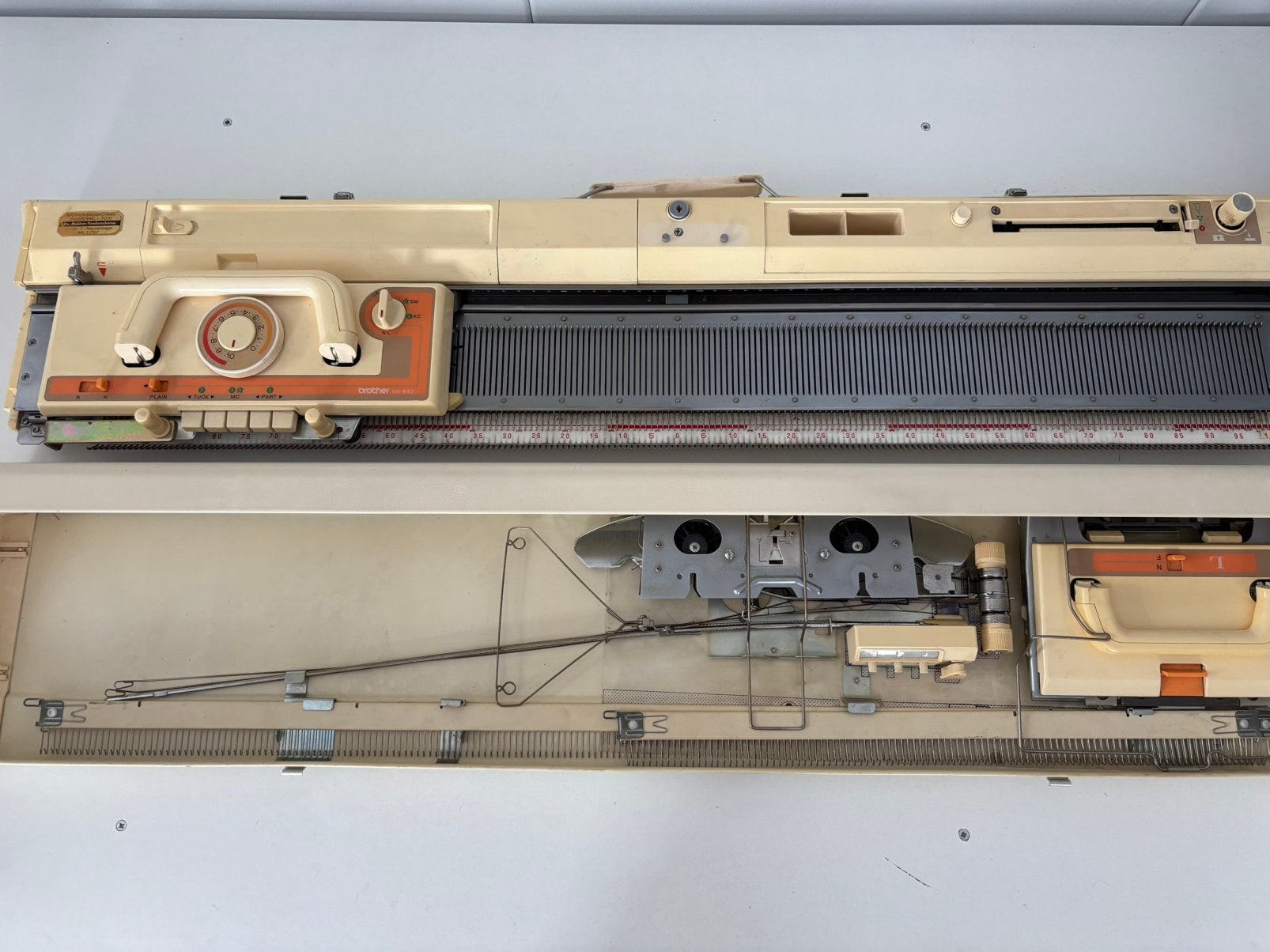 Brother breimachine KH-840, Ophalen, Gebruikt, Breien, Machine