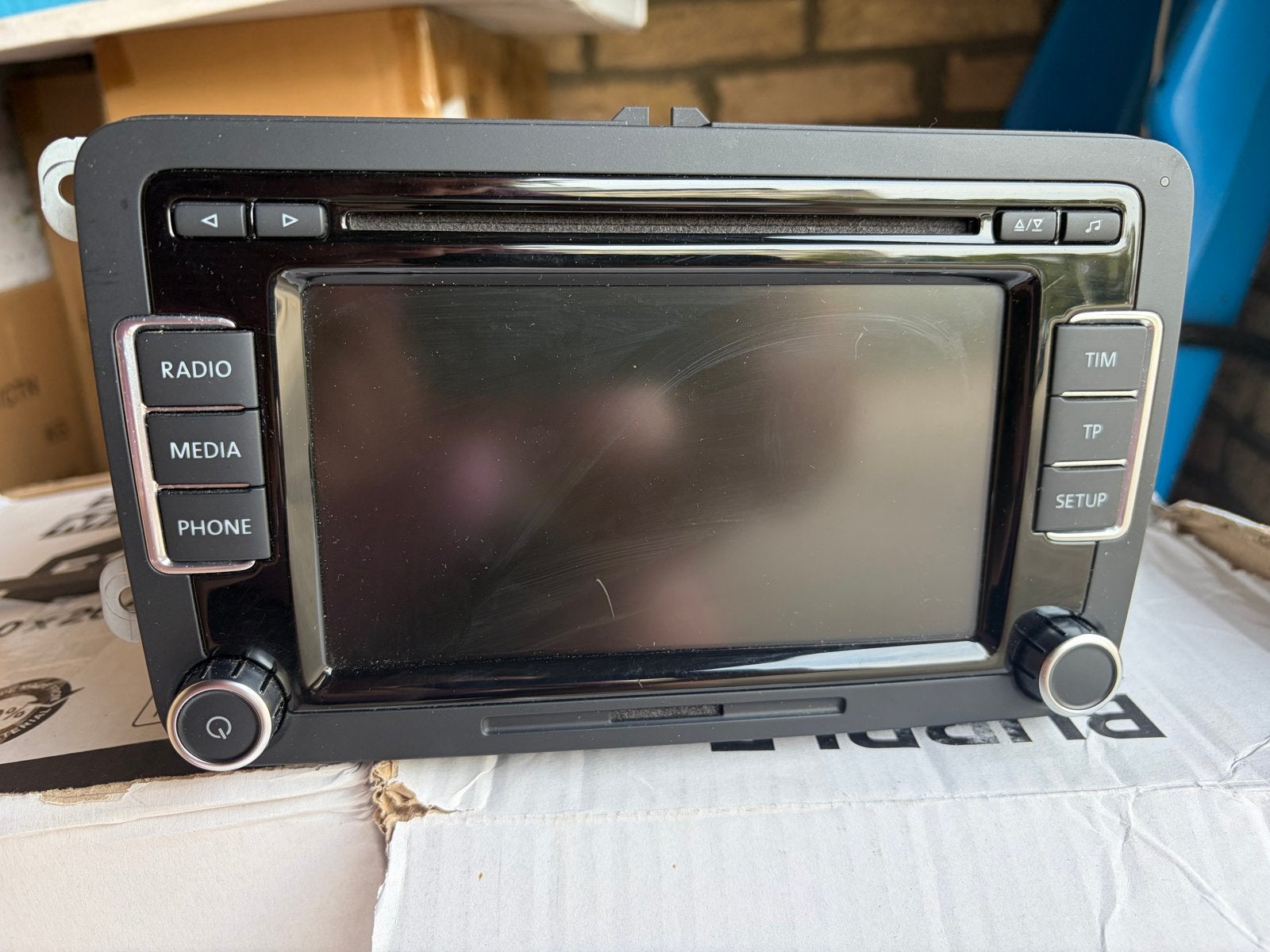 Originele VW RCD 510 touchscreen radio Golf 6 – 3C8 035 195, Ophalen of Verzenden, Zo goed als nieuw