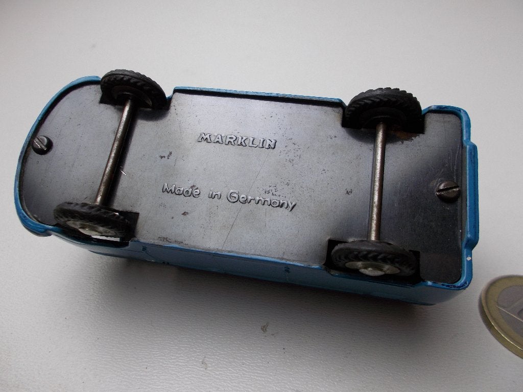 1962 MARKLIN GERMANY VOLKWAGEN BUS T1 (Gerestaureerd), Ophalen of Verzenden, Gebruikt, Bus of Vrachtwagen, Overige merken