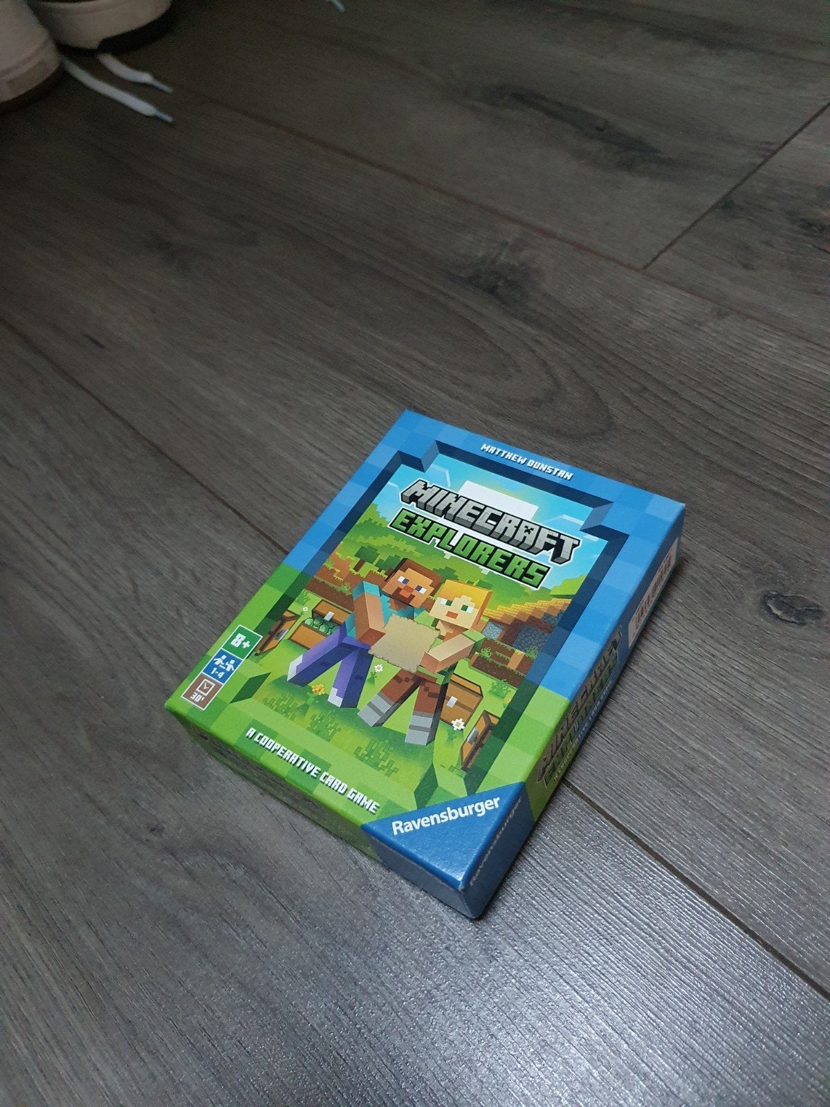 Minecraft Explorers: Coöperatief Kaartspel van Ravensburger, Een of twee spelers, Ophalen of Verzenden, Zo goed als nieuw, Ravensburger