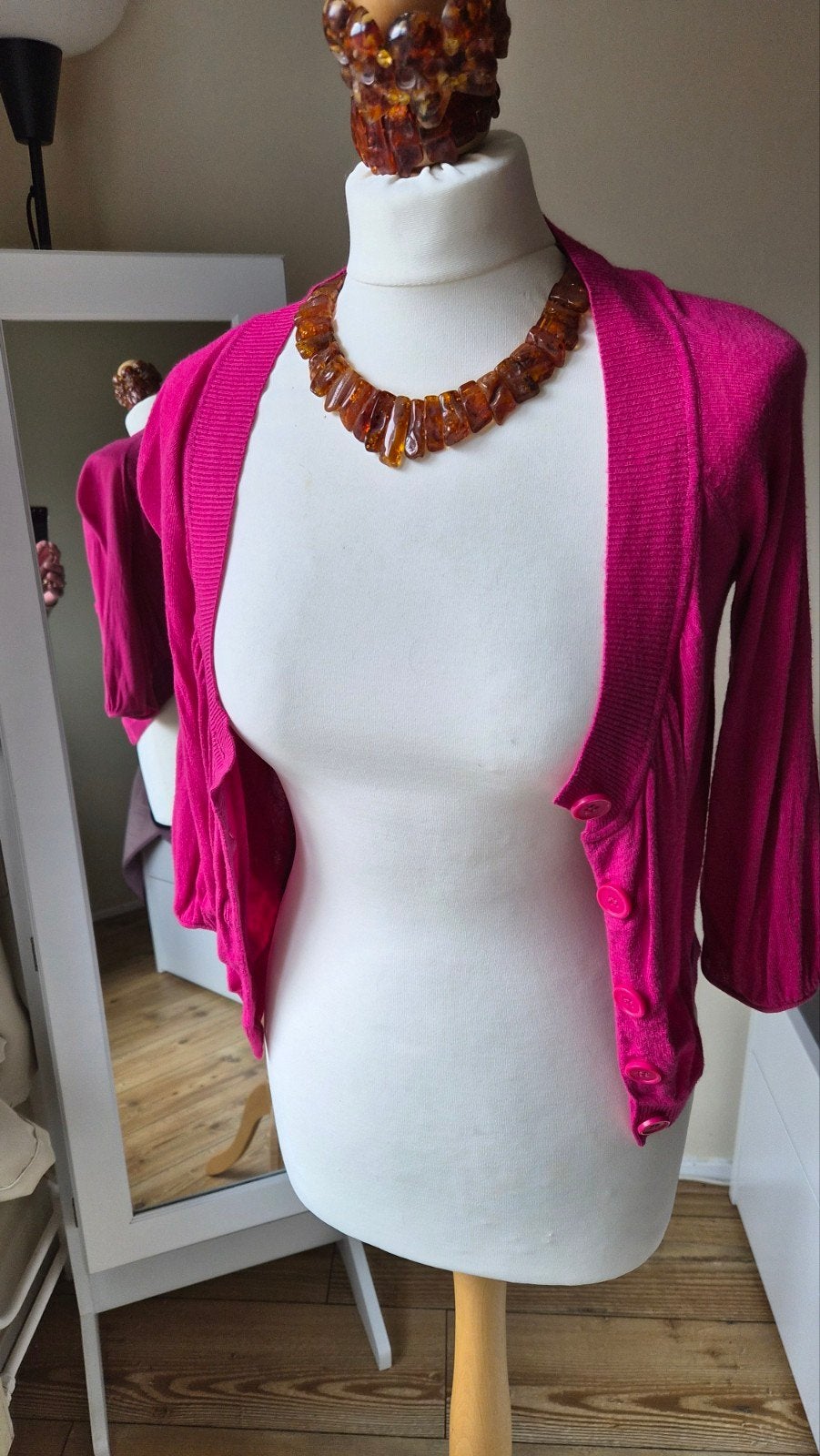 Roze bolero van Warehouse, Kleding | Dames, Ophalen of Verzenden, Zo goed als nieuw, Roze, Warehouse