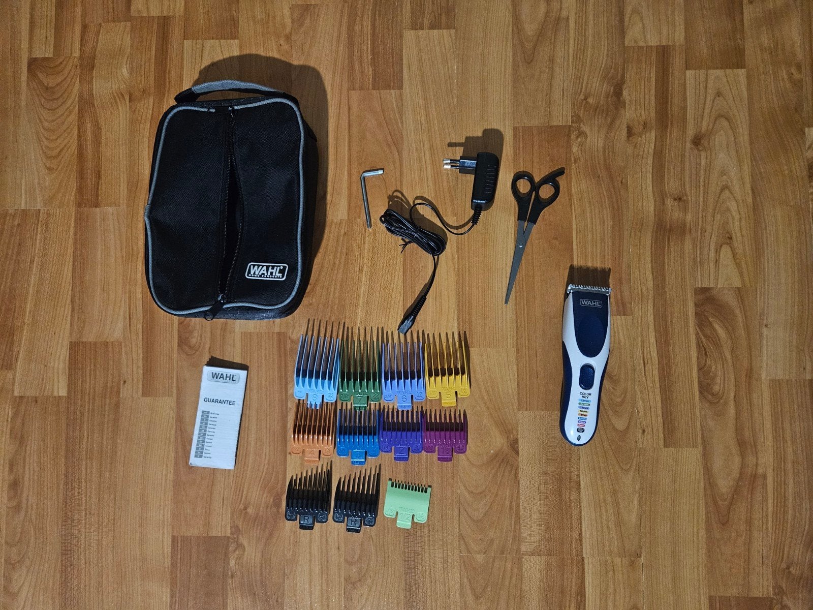 Kit van WAHL Colour Pro draadloze tondeuse, Ophalen of Verzenden, Gebruikt, Haarverzorging