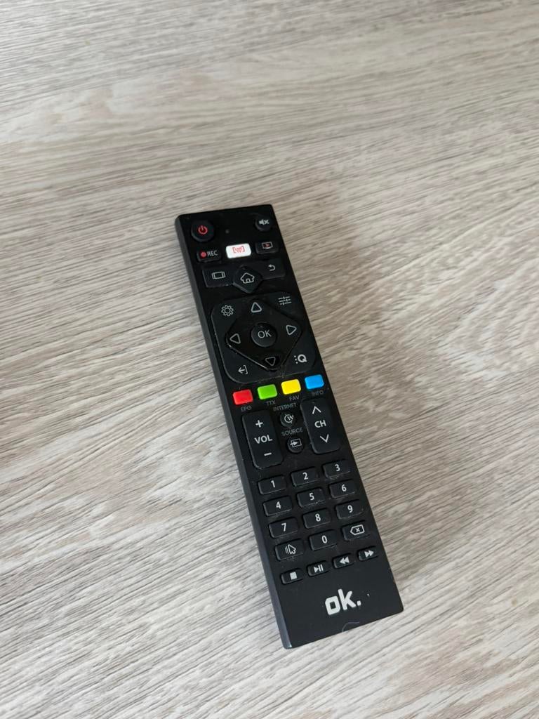 Tv merk ok, Ophalen of Verzenden, Zo goed als nieuw