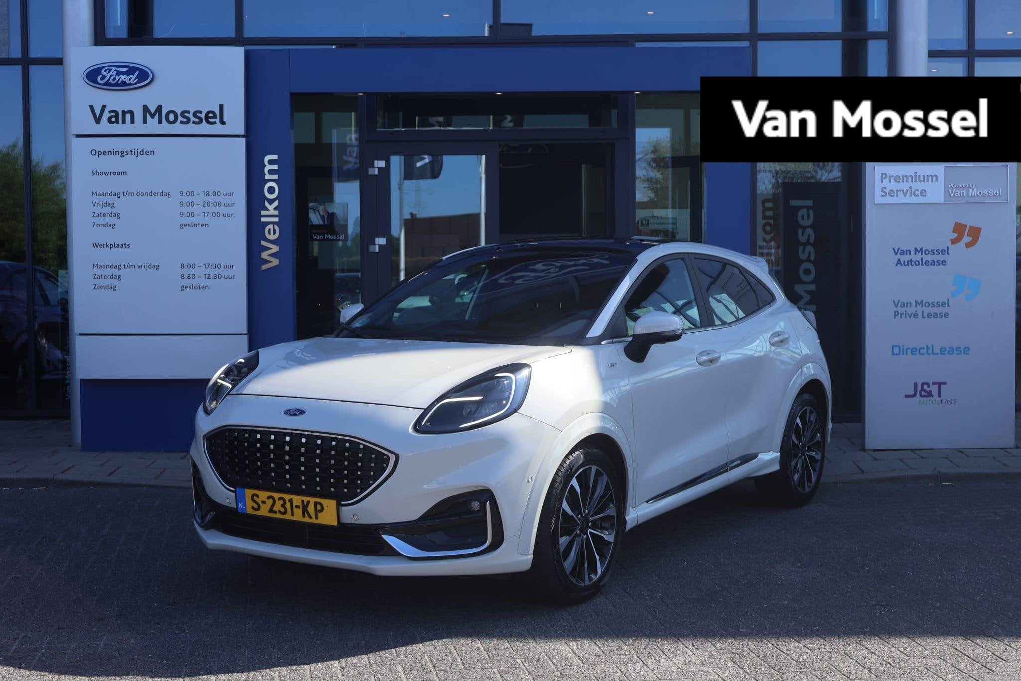 Ford Puma 1.0 EcoBoost St-Line X | Automaat | Voledig Ledere, Auto's, Ford, 125 pk, Euro 6, 1226 kg, Leder