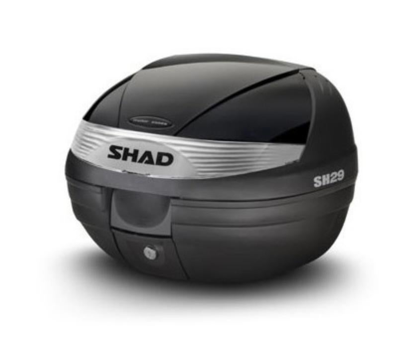 SHAD topkoffer 29 liter + bijpassende rugsteun., Ophalen of Verzenden, Nieuw, Overige typen, Overige merken