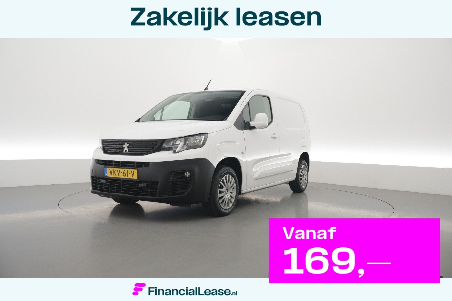 Peugeot Partner 1.5 BlueHDI Premium | Navi | Cruise | Airco, Voorwielaandrijving, 1350 kg, Stof, Gebruikt