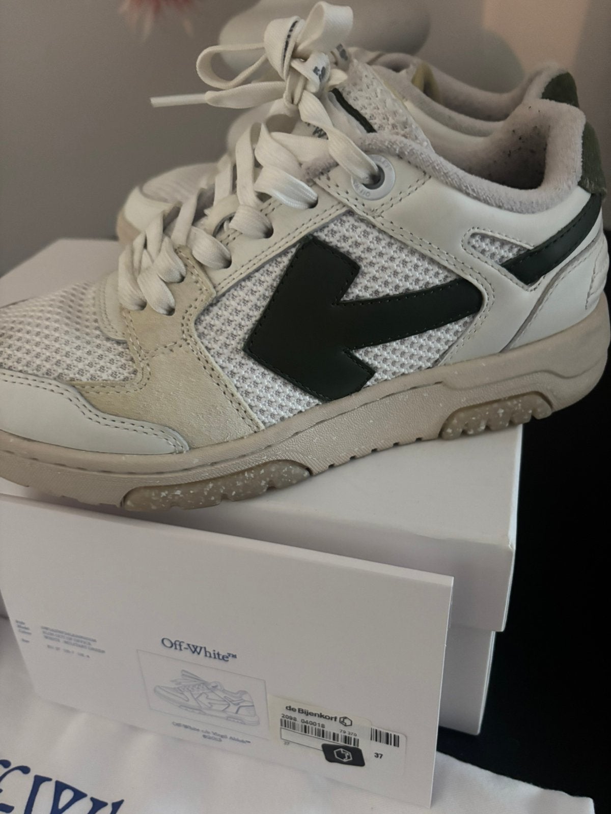 Off White sneakers maat 37, Wit, Ophalen of Verzenden, Sneakers of Gympen, Gedragen