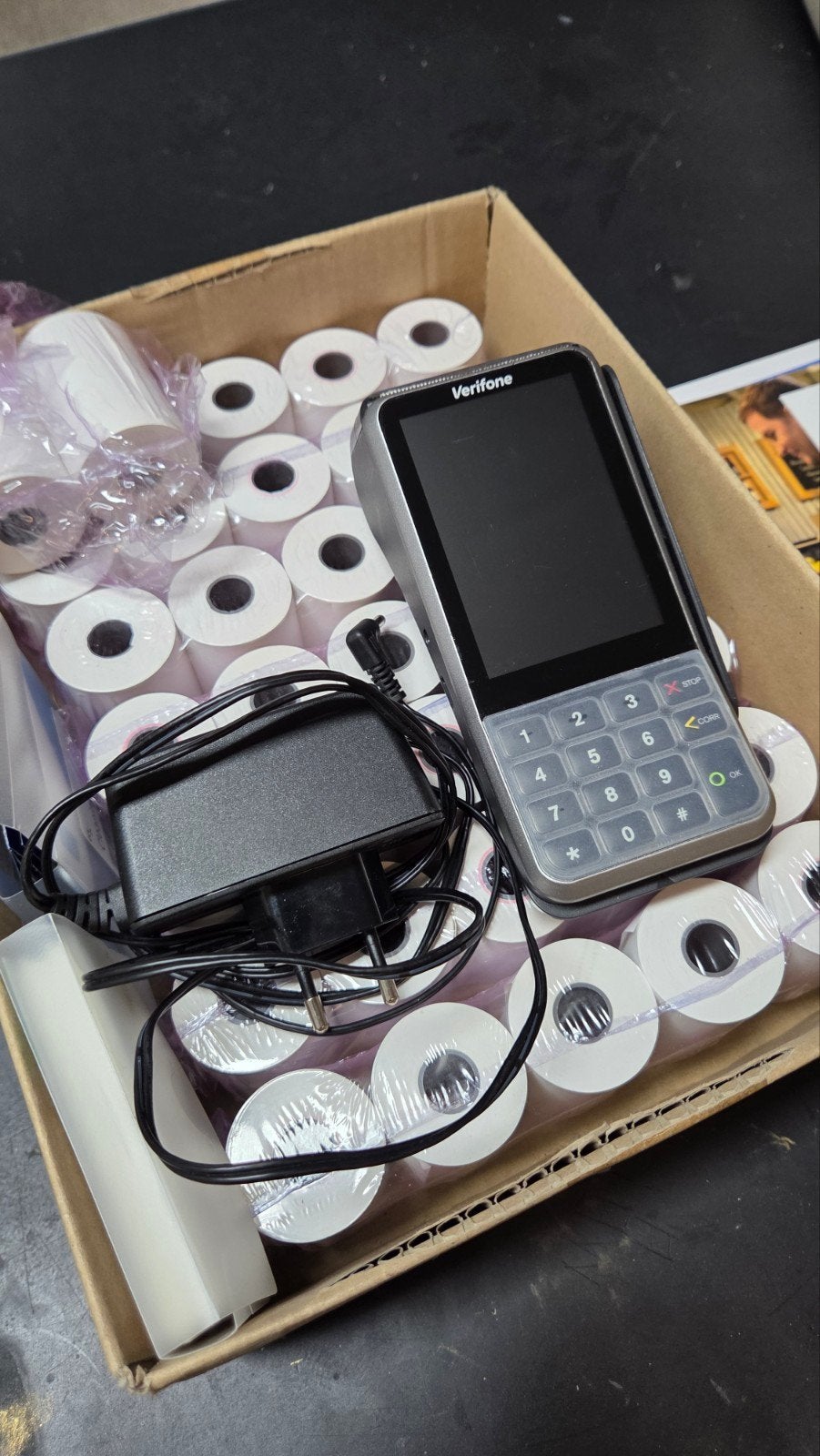 Verifone V400M pinautomaat met bonrollen, Ophalen of Verzenden