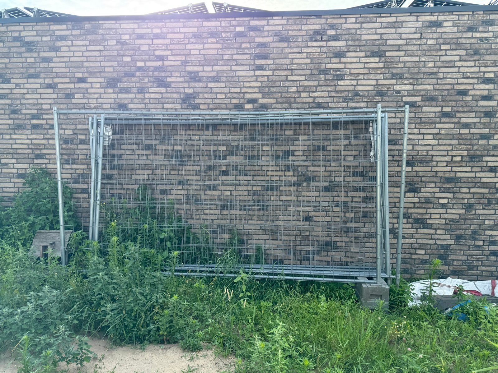 Bouwhekken (6 stuks, 2 gratis) met voet en klemmen, Ophalen, Gebruikt, Overige typen, Minder dan 2 meter