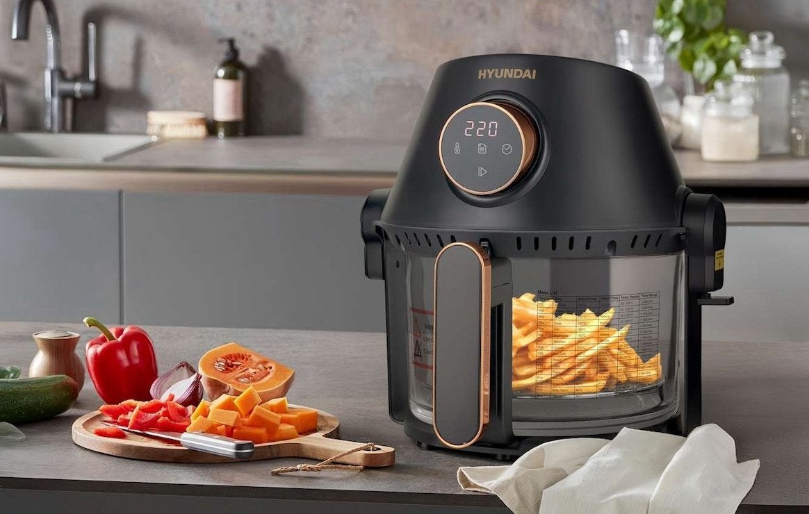 HYUNDAI 3 in 1: GRILL - AIRFRYER & HOTPOT - BBQ, Ophalen of Verzenden, Nieuw