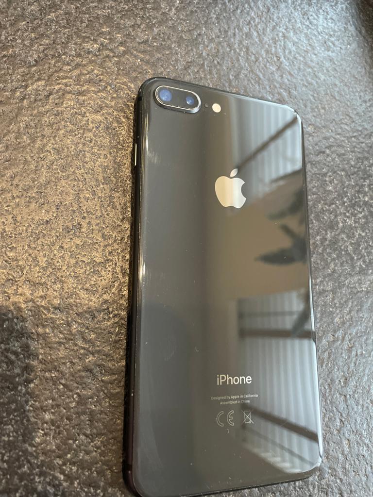 iPhone 8 Plus 256GB - Scherm defect, Telecommunicatie, Mobiele telefoons | Apple iPhone, 256 GB, 70 %, IPhone 8 Plus, Zwart