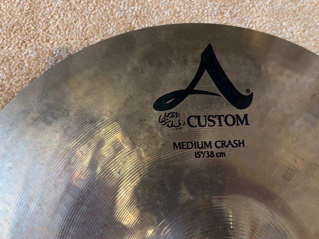 Zildjian A CUSTOM Collection – In Stock (Pre-Loved), Gebruikt, USA, Drums of Percussie, Ophalen of Verzenden