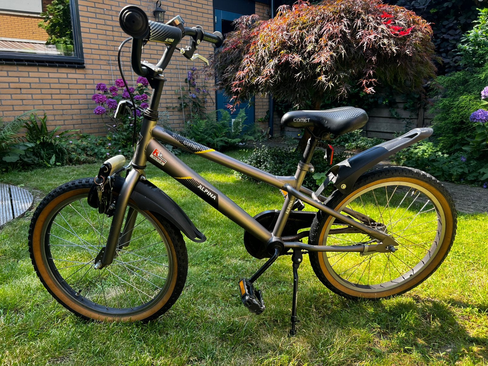 Alpina Comet 22 inch, Fietsen en Brommers, Ophalen, Terugtraprem, Staal, 20 tot 24 inch