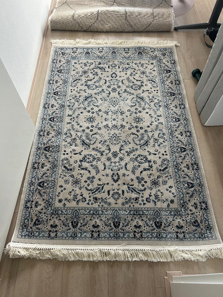Vloerkleed Rugvista Nain Florentine, Huis en Inrichting, Ophalen, 100 tot 150 cm, Blauw, Zo goed als nieuw