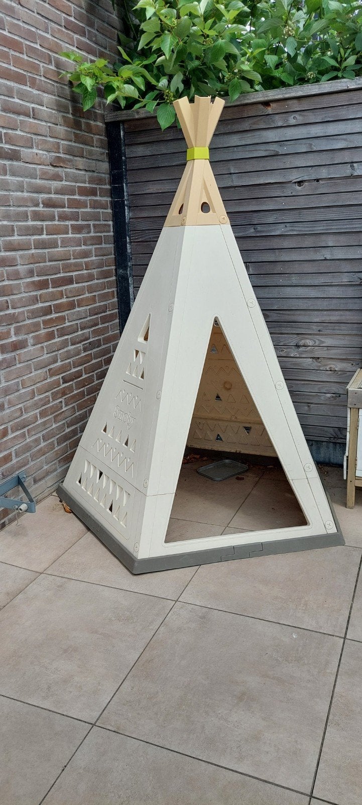 Smoby tipi, Ophalen, Zo goed als nieuw, Kunststof