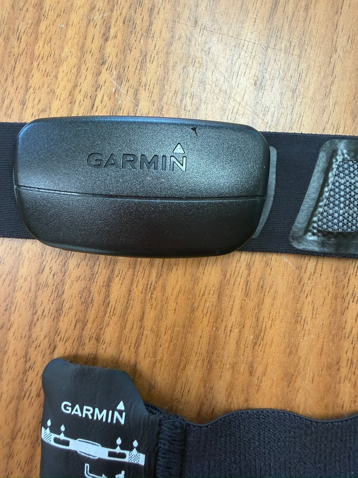 Garmin HRM 3SS hartslagband, Ophalen of Verzenden, Gebruikt, Garmin, Met borstriem