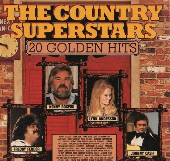 The country superstars - 20 golden hits, Ophalen of Verzenden, Zo goed als nieuw, Country