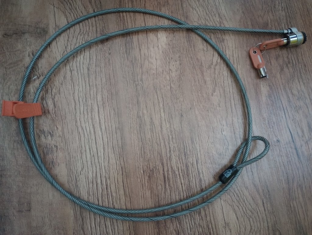Kensington laptopslot (incl. 2 sleutels), Ophalen of Verzenden, Zo goed als nieuw
