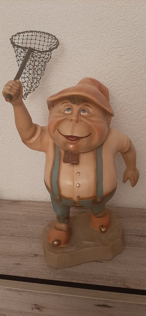 laven efteling Lok de Nederlandse vlindervanger, Ophalen of Verzenden, Zo goed als nieuw, Beeldje of Poppetje