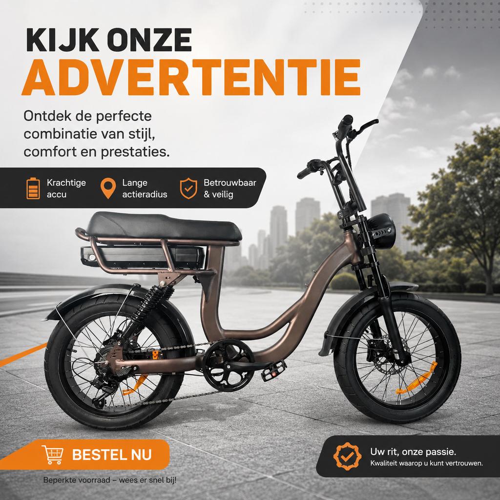 Fatbike 7GO EB8 Women model 2026 met navigatiesysteem, Fietsen en Brommers, Fietsen | Bakfietsen, Ophalen of Verzenden, Nieuw