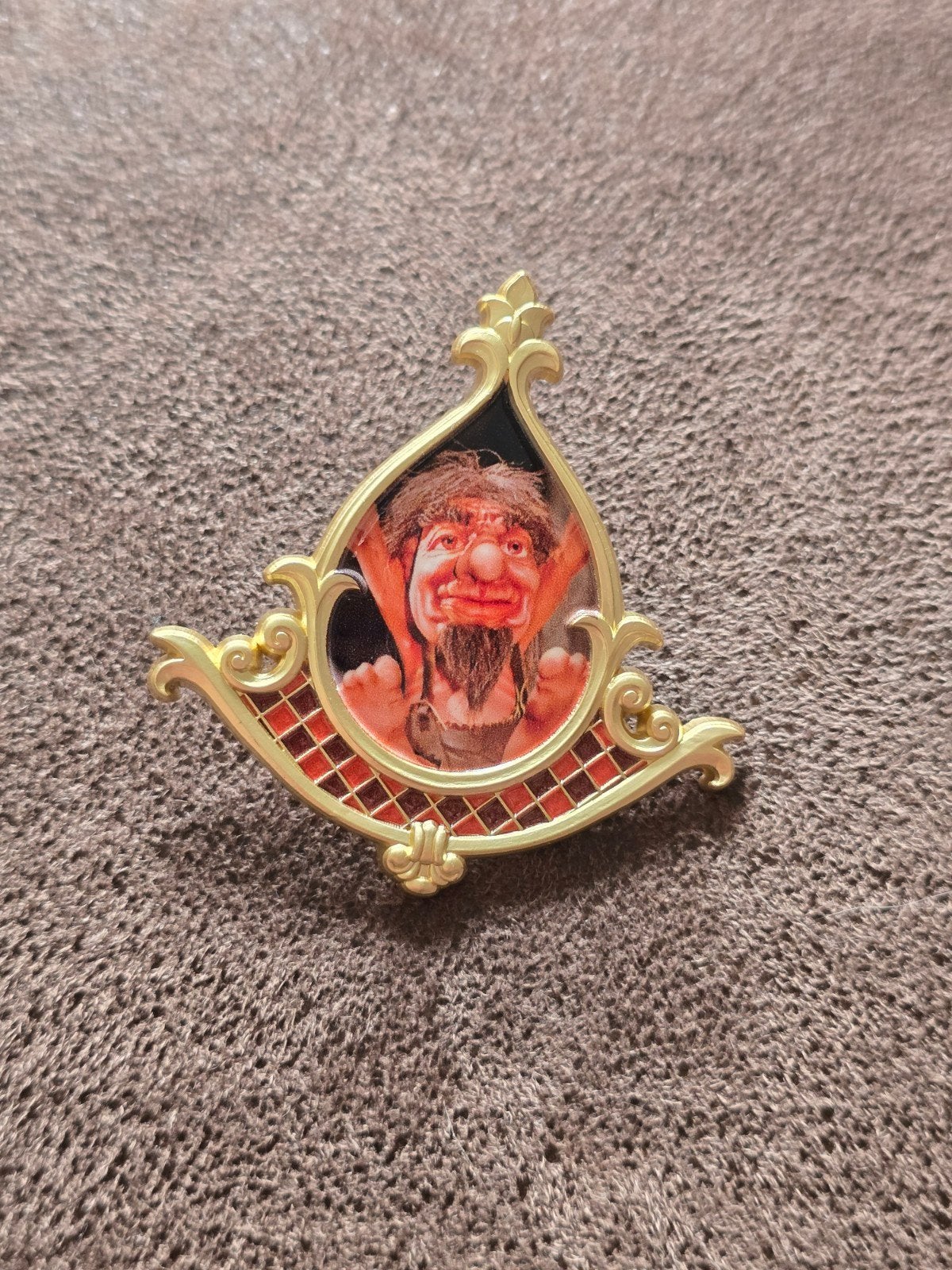Efteling droomvlucht pin hangende trol epp 513, Verzamelen, Ophalen of Verzenden, Nieuw, Button of Speldje