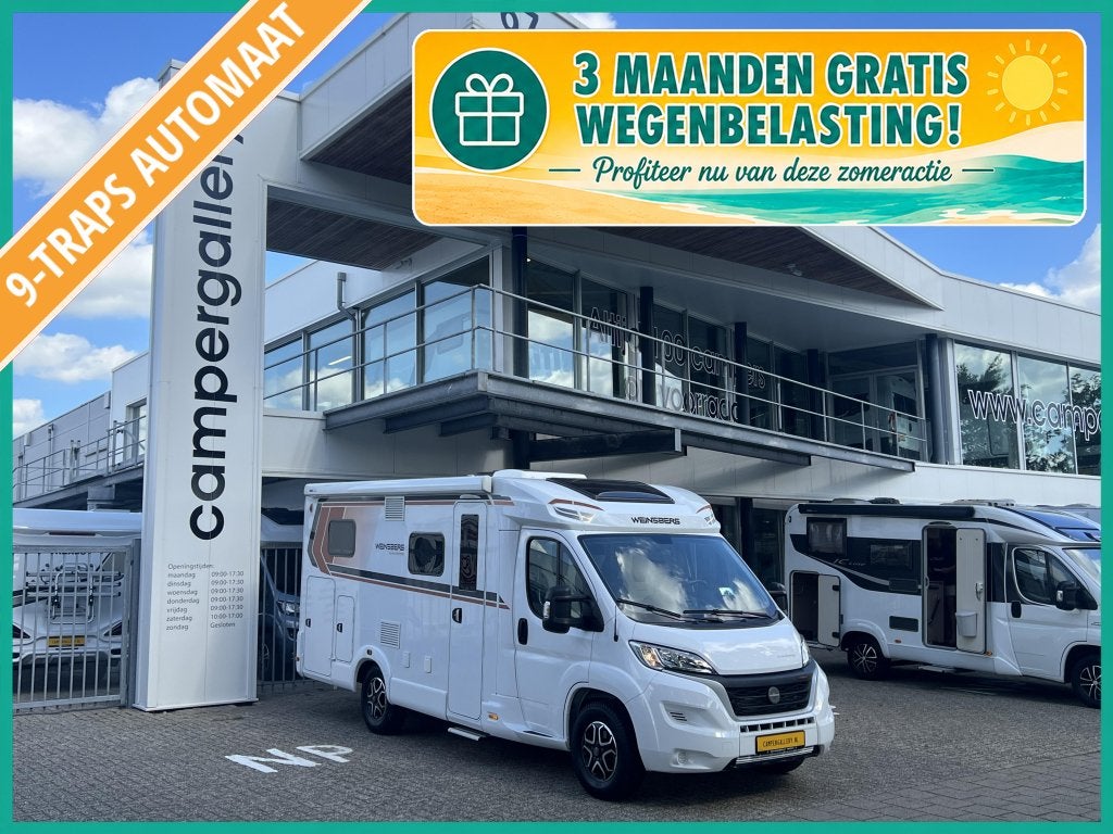 Weinsberg Pepper 600 MEG 9-T AUTOMAAT ENKELE BEDDEN FIAT 8, Automaat, Koelkast, Ringverwarming, Fiat