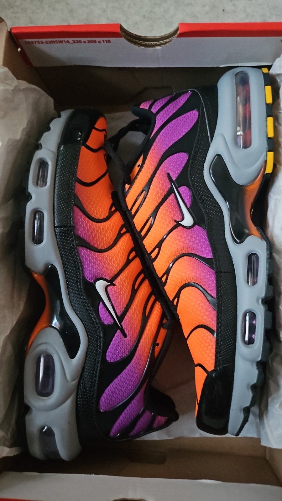 Nike Air Max Plus TN Oranje Paars Sneakers, Overige kleuren, Nike, Ophalen of Verzenden, Sneakers of Gympen