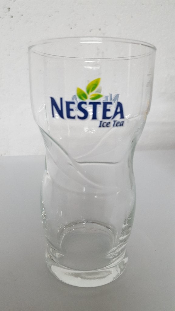 Nestea Ice Tea glas, Ophalen of Verzenden, Zo goed als nieuw, Frisdrankglas