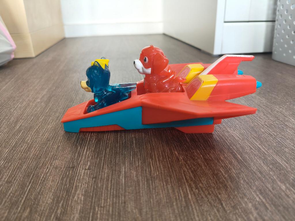 Paw Patrol mega pups jet met Chase en Marshall, Kinderen en Baby's, Speelgoed | Actiefiguren, Ophalen of Verzenden, Zo goed als nieuw